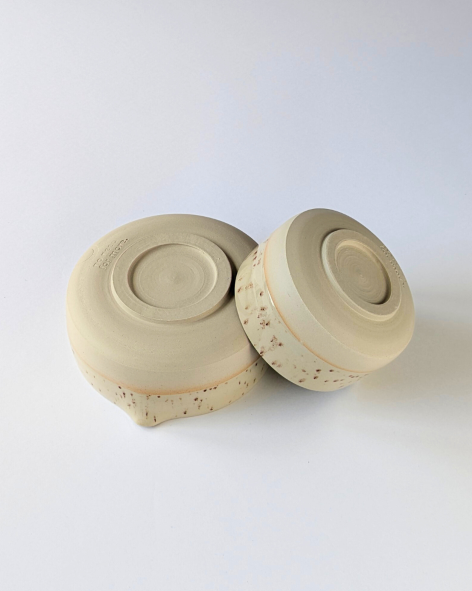 Matcha Set Schale und Becher - Dots Glossy