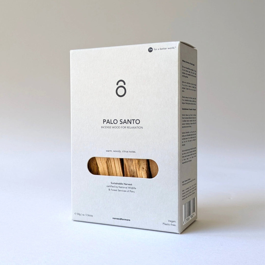 Palo Santo Holz Räucherwerk SERFOR Zertifiziert Nachhaltiger Anbau - Hoher Duftharzgehalt