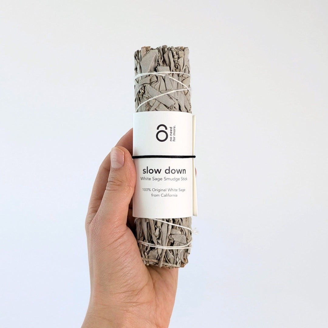 Daily Reset Palo Santo & White Sage Smudge Stick