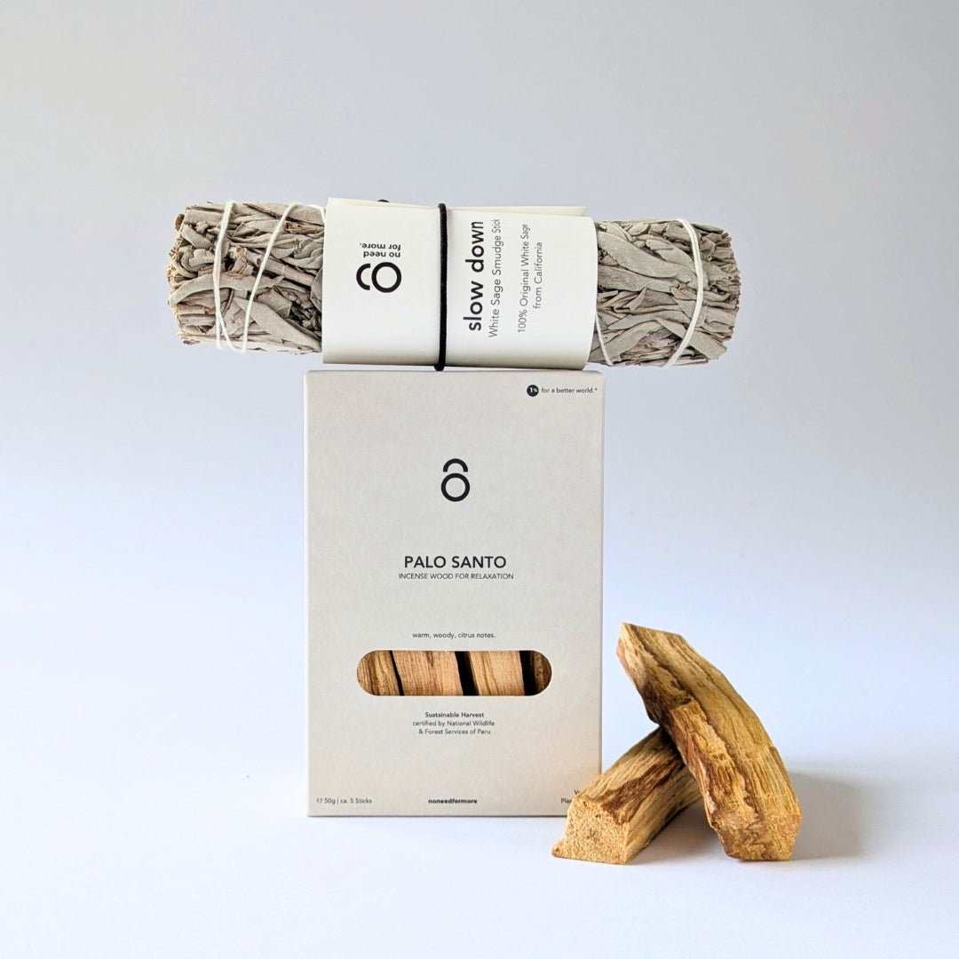 Daily Reset Palo Santo & White Sage Smudge Stick