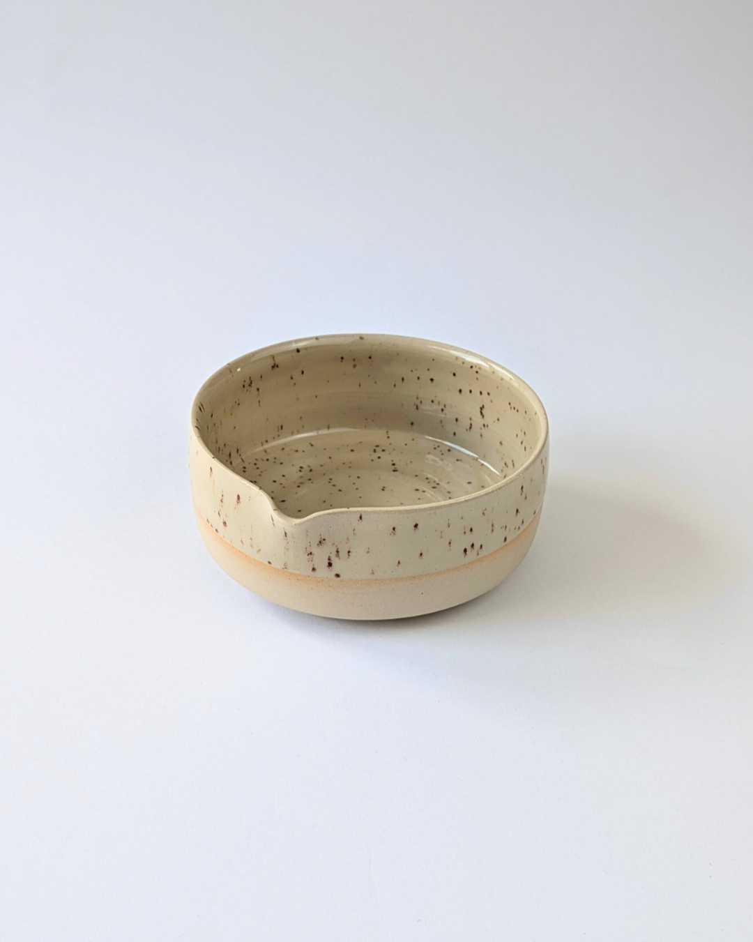 Two stacked ceramic bowls on a white background