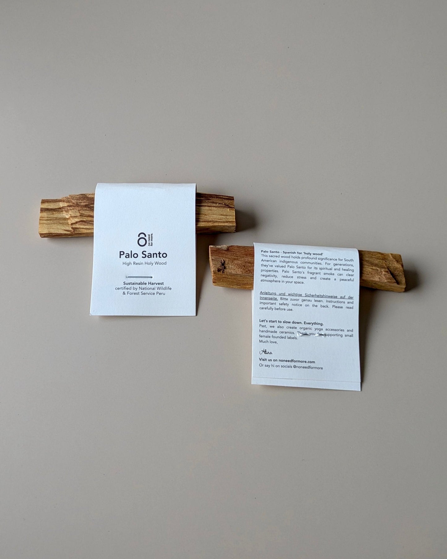 Palo Santo for Goodie Bags