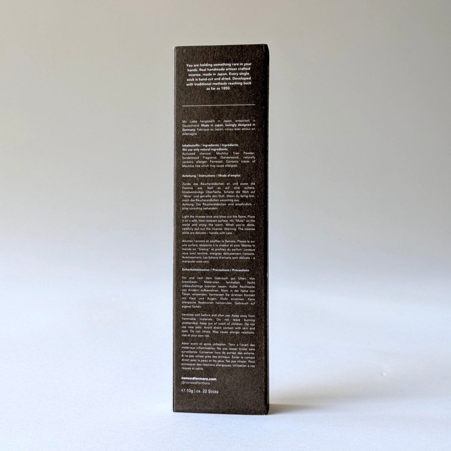 Duo - Pebble Incense Holder & Natural Incense Sticks "Offline"