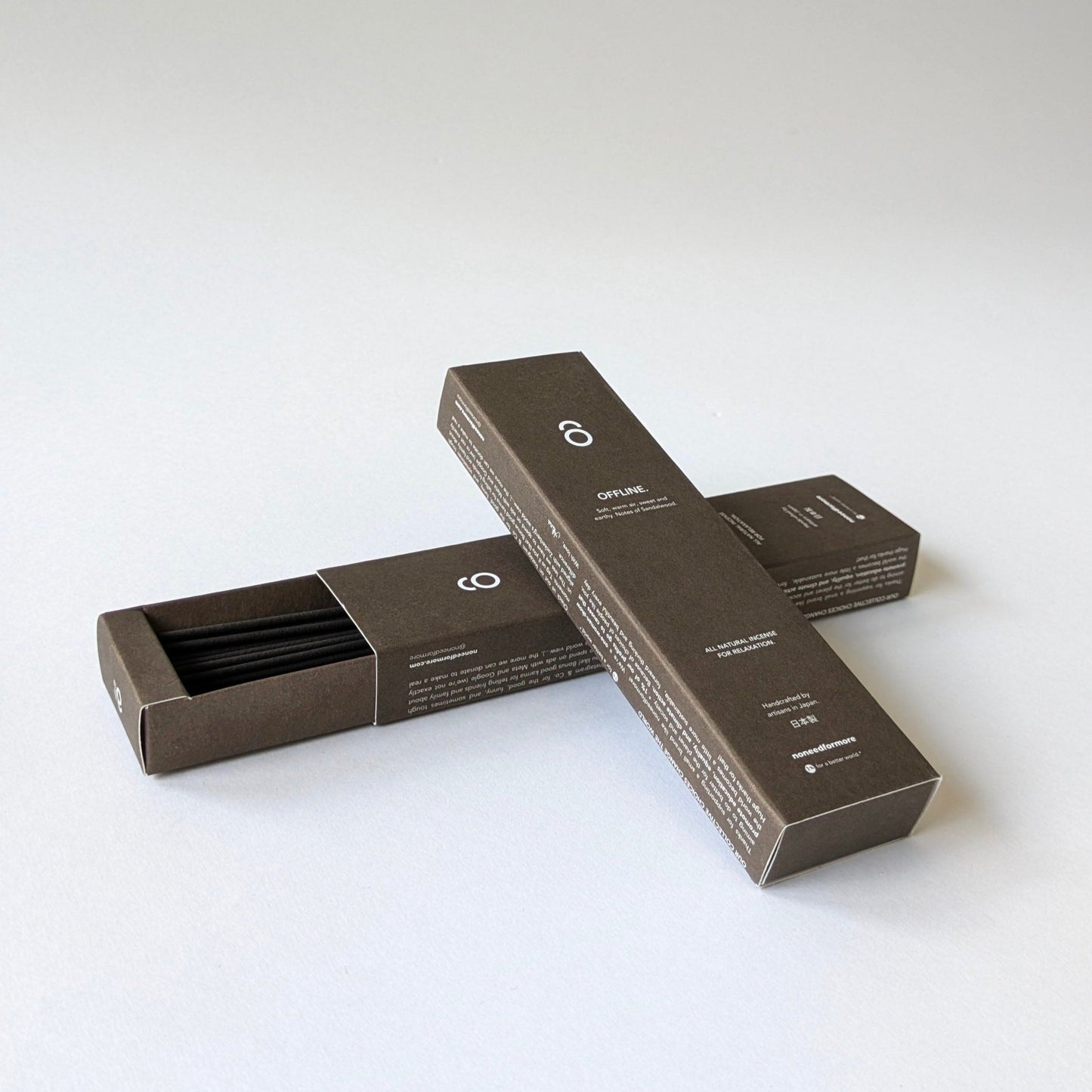 Duo - Pebble Incense Holder & Natural Incense Sticks "Offline"