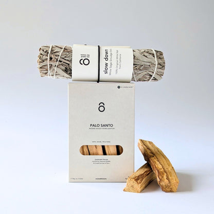 Daily Reset Palo Santo & White Sage Smudge Stick