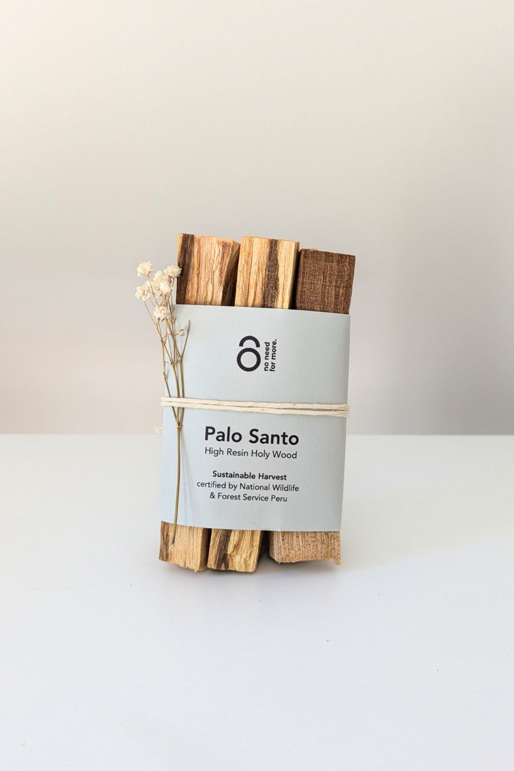 Incense Set: Palo Santo & Hand-Rolled Incense Sticks