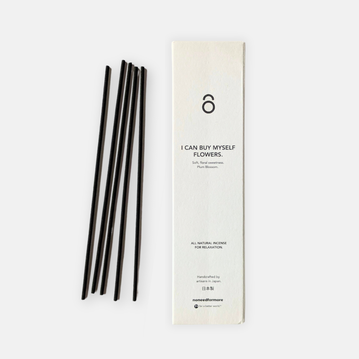 Duo - Porte-Encens & Bâtonnets d'Encens Naturels «I Can Buy Myself Flowers»