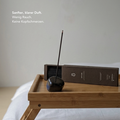 Duo Set - Pebble Räucherstäbchenhalter & Räucherstäbchen "Forest Walk"