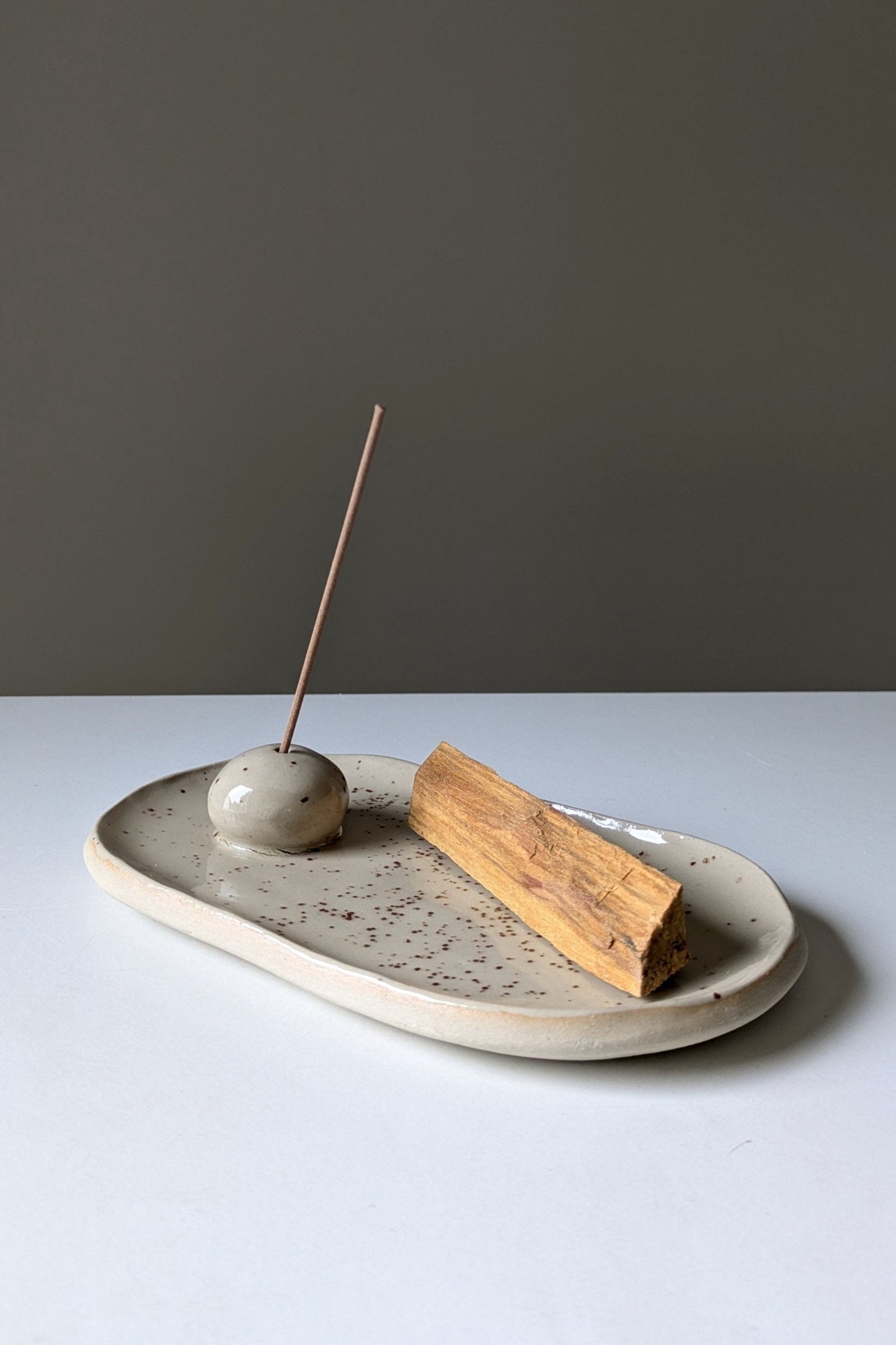 Handmade Incense & Palo Santo Holder - Oval