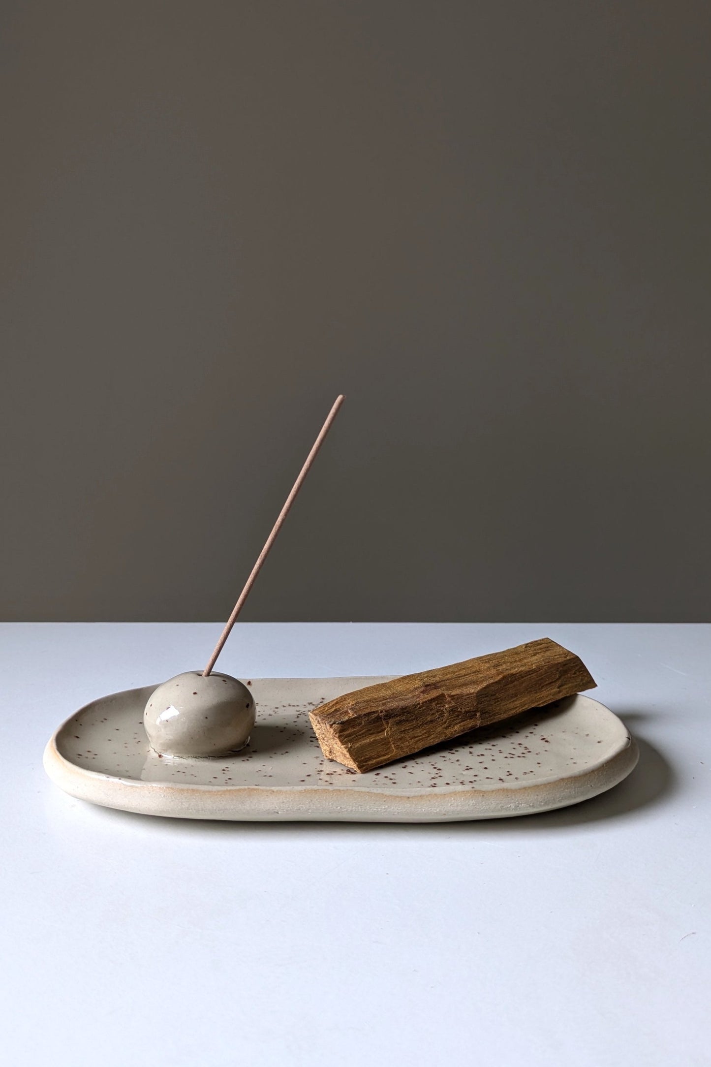 Handmade Incense & Palo Santo Holder - Oval