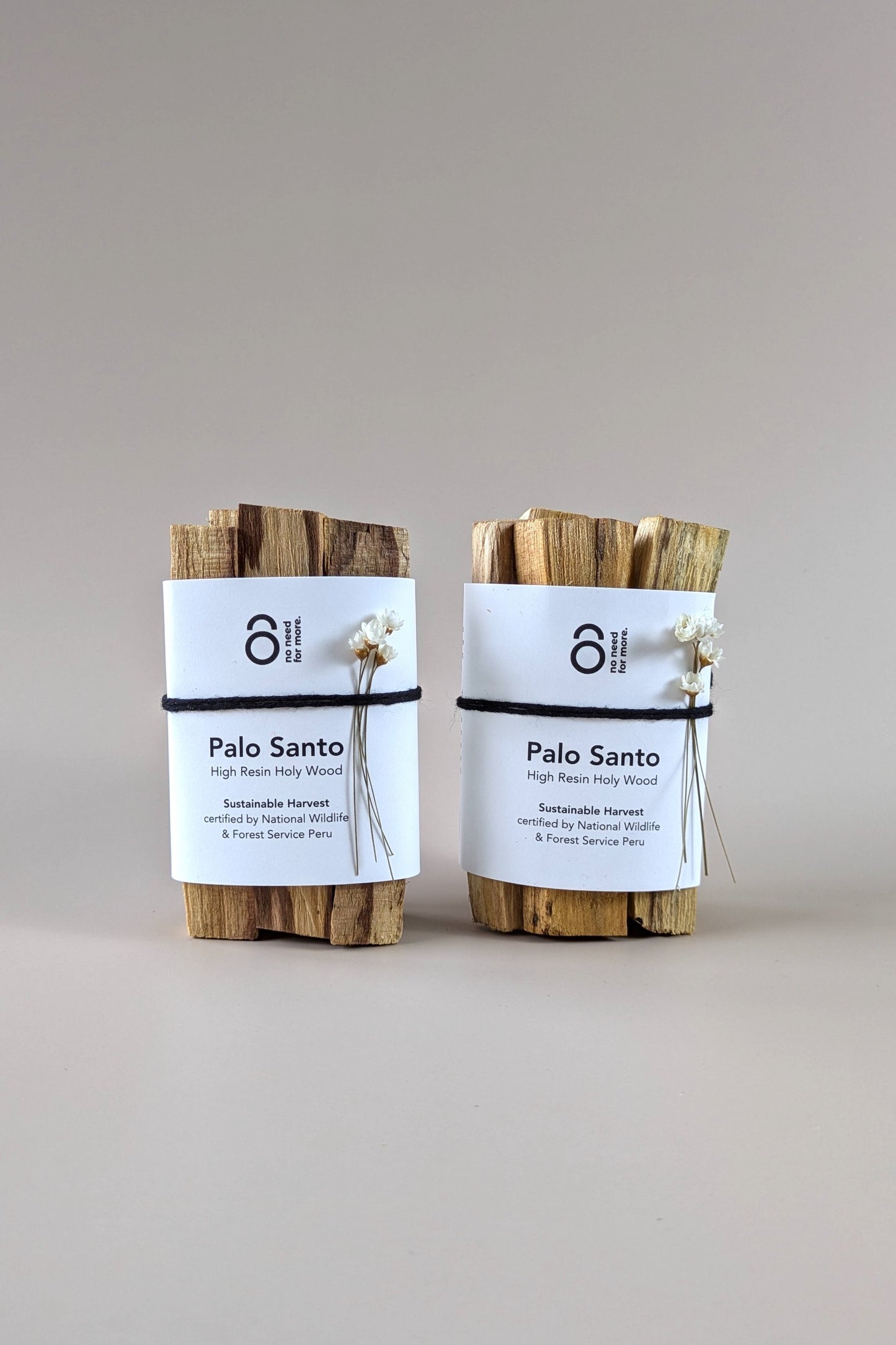 Geschenkset Handgefertiger Räucherstäbchenhalter mit Nachhaltigem Palo Santo