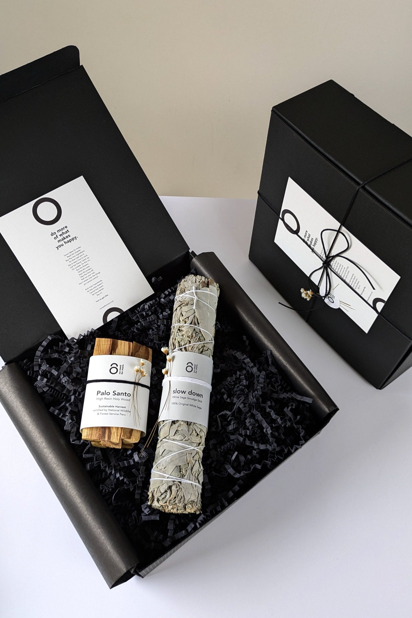 Incense Gift Set Palo Santo and White Sage