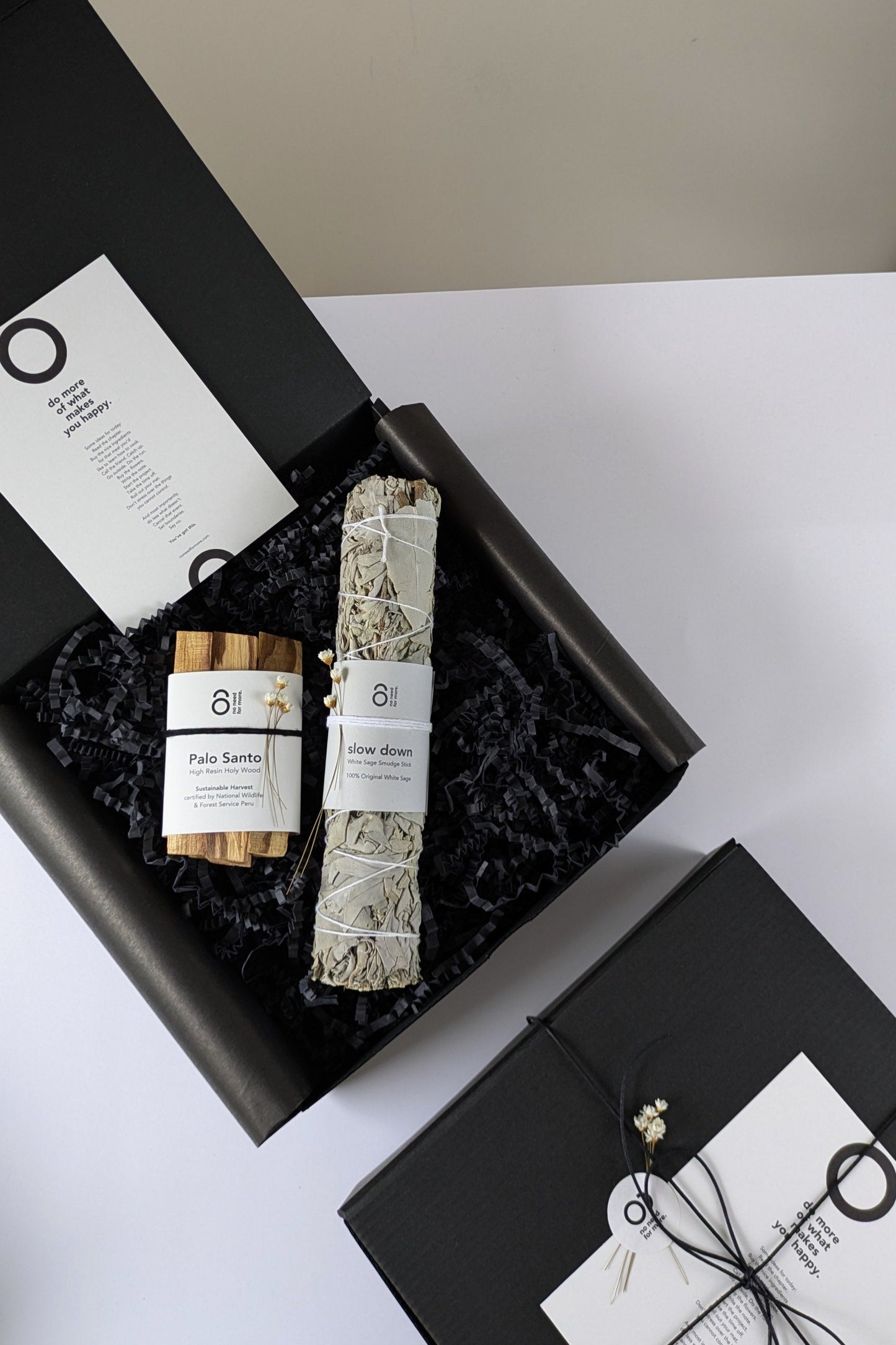 Incense Gift Set Palo Santo and White Sage