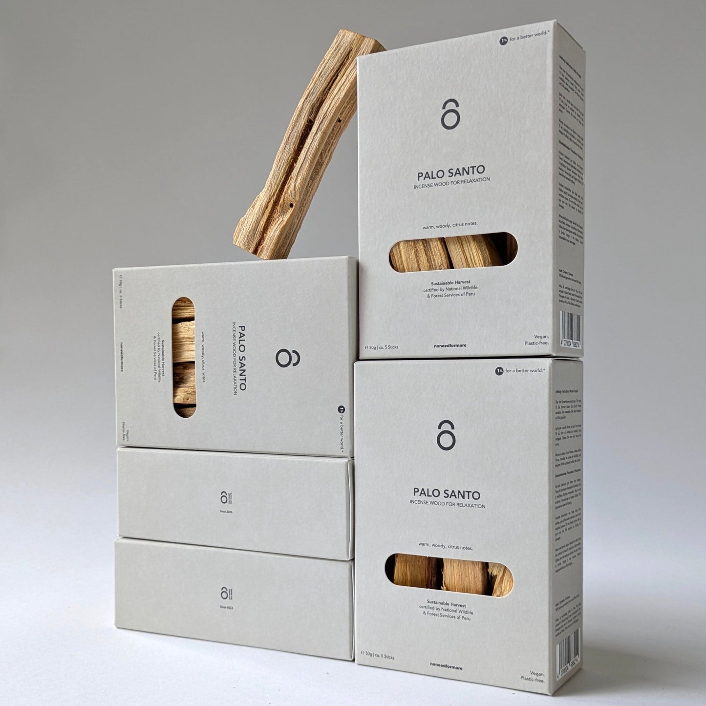 2x Palo Santo Wood Sticks SERFOR Certified - Multi Pack