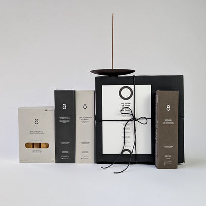 Incense set with holder