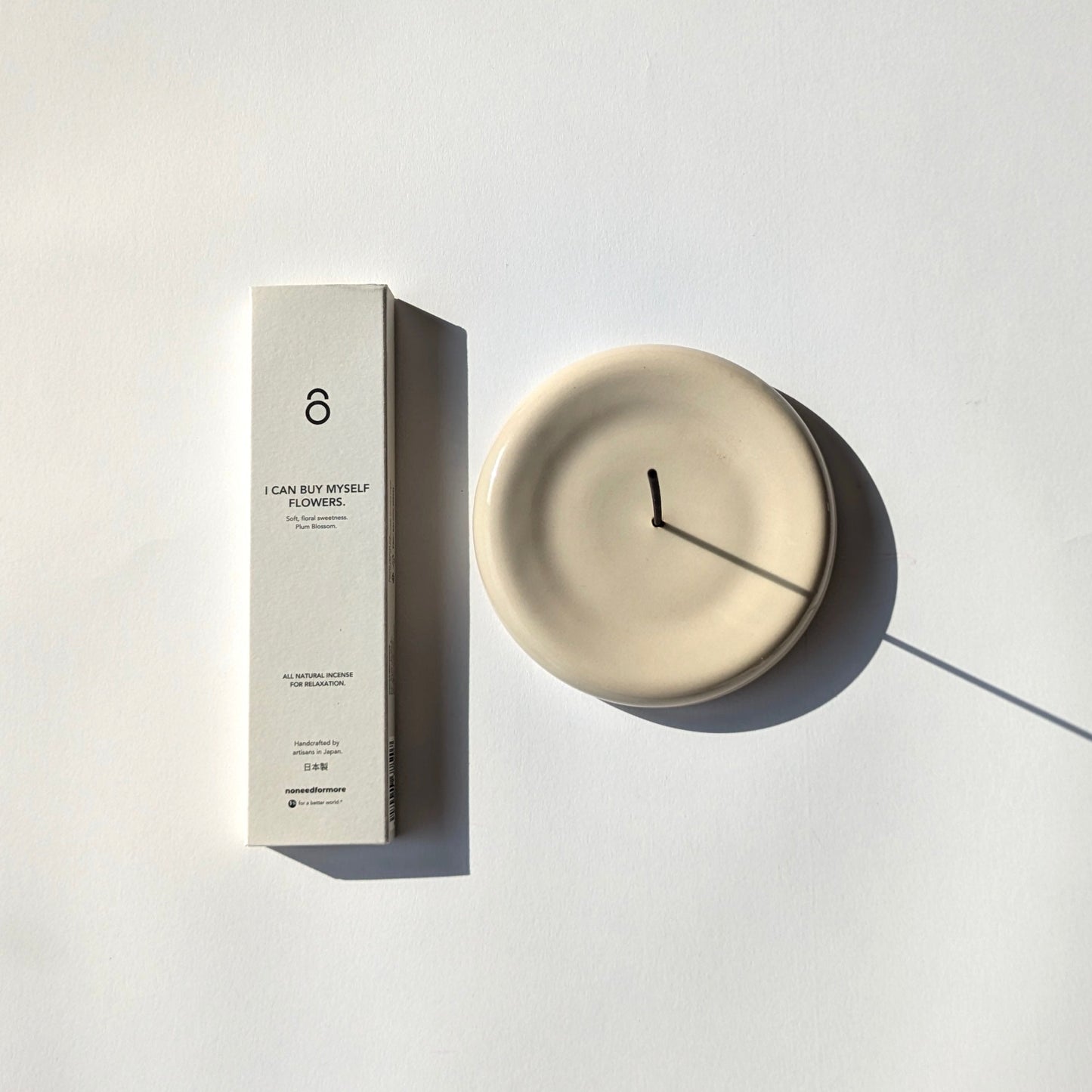 'Unhurried' - Set Räucherstäbchenhalter & Japanischer Räucherduft