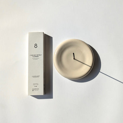 'Unhurried' - Set Räucherstäbchenhalter & Japanischer Räucherduft