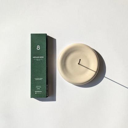 'Unhurried' - Set Räucherstäbchenhalter & Japanischer Räucherduft