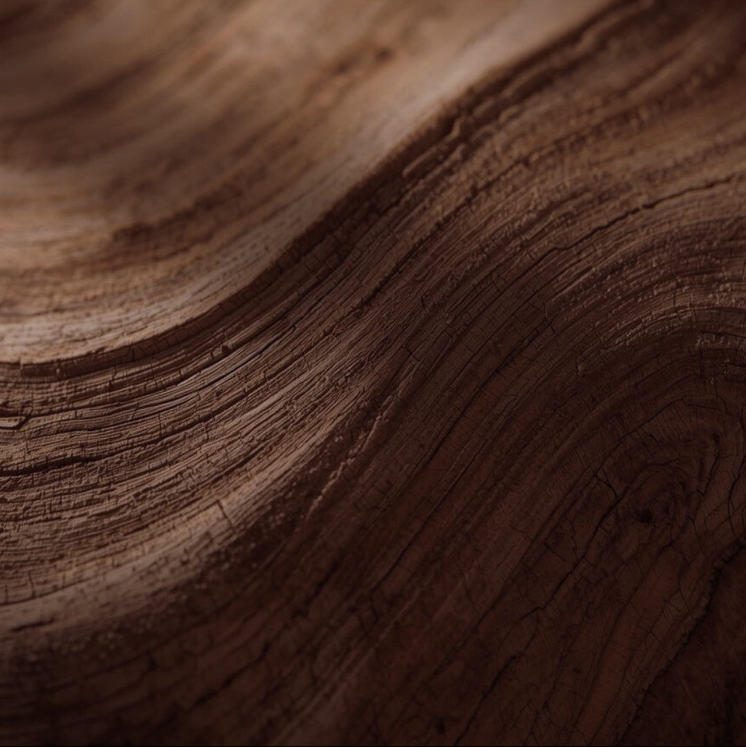 Close-up of a wooden surface with visible grain and texture